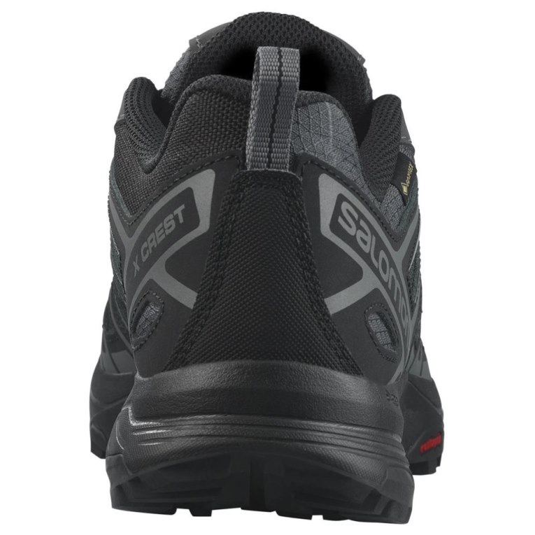 Tenis Senderismo Salomon X Crest GTX Hombre Negros | MX ECFO197